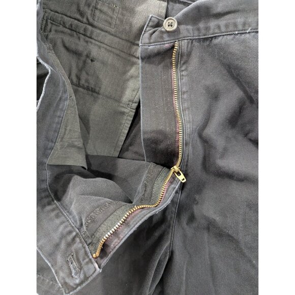 Lauren Ralph Lauren Shorts Womens Size 20 black Chino Flat Front 100% Cotton - Picture 11 of 12